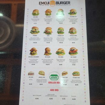 Emoji Burger - Burgers Near Me - Astoria, New York Emoji Burger - Burgers Near Me - Astoria, New York