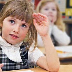 Redeemer Christian School - Elementary student engages in class