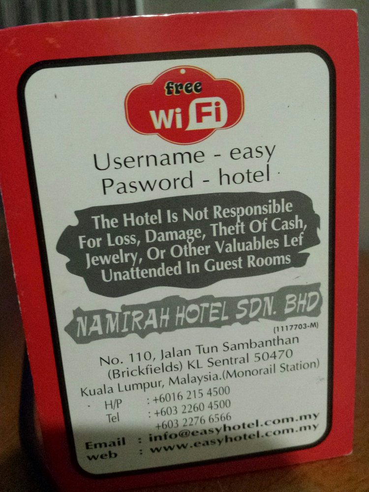 Easy Hotel KL Sentral