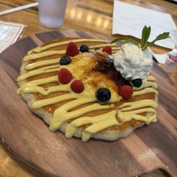 The Hen and The Hog - Crème Brûlée pancake - Breakfast & Brunch Near Me - Boca Raton, Florida The Hen and The Hog - Crème Brûlée pancake - Breakfast & Brunch Near Me - Boca Raton, Florida