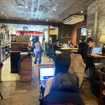 Charlotte Cafe - Interior seating - Coffee & Tea Near Me - New York, New York