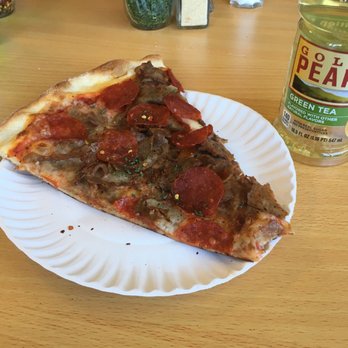 Port Jervis Pizza - Meat lovers slice! - Pizza Near Me - Port Jervis, New York