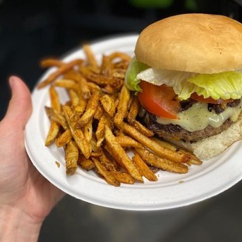 SKOL Food - a hamburger and french fries - Food Trucks Near Me SKOL Food - a hamburger and french fries - Food Trucks Near Me