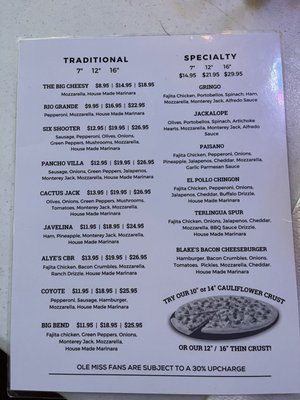 Long Draw Pizza by null