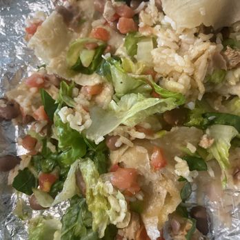 Chipotle Mexican Grill - Chicken Burrito w/NO CHICKEN!!! - Mexican Near Me - Paso Robles, California