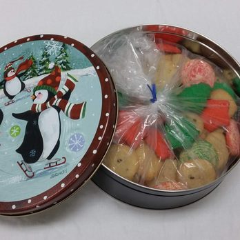 The Cookie Store and More - 2018 2 LB. Christmas Tin - Bakeries Near Me - Norridge, Illinois The Cookie Store and More - 2018 2 LB. Christmas Tin - Bakeries Near Me - Norridge, Illinois