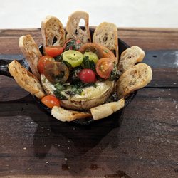 House 509 Bistro and Wine Bar - Caprese baked Brie