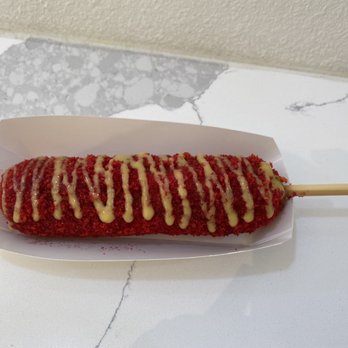 Mochinut - Tempe - Hot Cheetos Half & Half K-Dogs - Hot Dogs Near Me - Tempe, Arizona