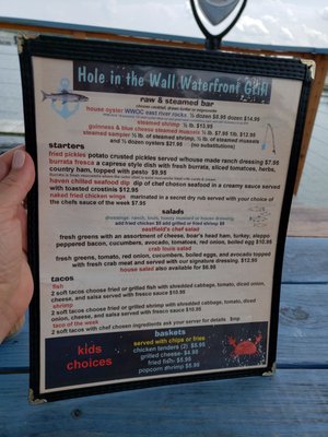 Menu photo 7 Hole In The Wall Gwynns, VA Menu photo 7 Hole In The Wall Gwynns, VA