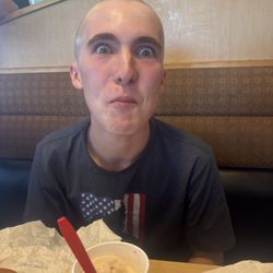 Dairy Queen Grill & Chill - creepy bald guy