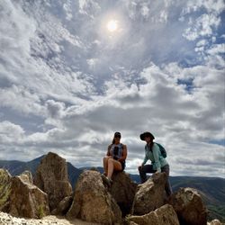 Cedar Creek Falls - Cloud porn in the beginning of our hike!