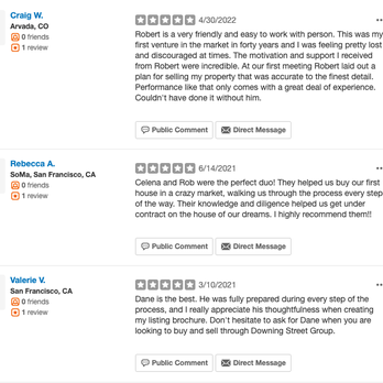 Downing Street Group - What clients thought. - Real Estate Agents Near Me - Denver, Colorado