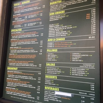 Hugo's Tacos - Menu - Mexican Near Me - Studio City, California