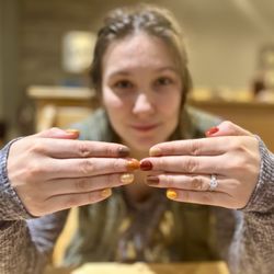CoCo Nails and Lashes - Love the Thanksgiving colors!