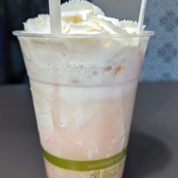 Tart cherry lemon dirty float Tart cherry lemon dirty float
