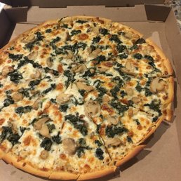 a pizza in a pizza box