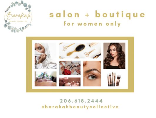 Women's-Only Beauty Collective - Women's-Only Beauty Collective-- Hijab Friendly
Our women-only salon and boutique shop located in Seattle, WA, focused on empowering women through sisterhood and entrepreneurship.
This Collective offers women-only mixed-use space as well as beauty and wellness services. Women's-Only Beauty Collective - Women's-Only Beauty Collective-- Hijab Friendly
Our women-only salon and boutique shop located in Seattle, WA, focused on empowering women through sisterhood and entrepreneurship.
This Collective offers women-only mixed-use space as well as beauty and wellness services.