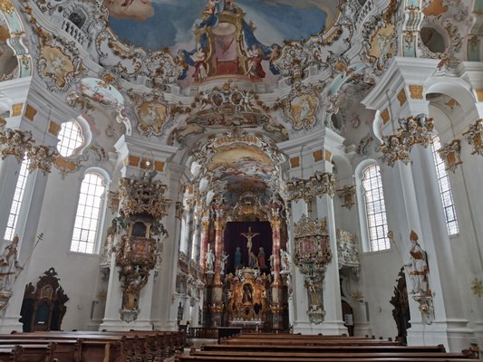 Pilgrimage Church of Wies by null