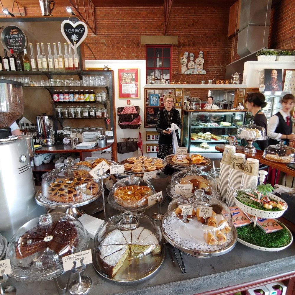 Das Kaffeehaus - Pasteries, cakes, pies, tartes ... Such a wonderful spread! - Cafes Near Me - Castlemaine, VIC