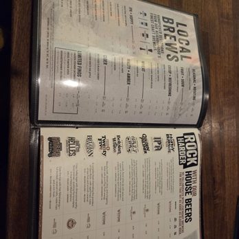 Yard House - Drink menu - New American Near Me - West Nyack, New York