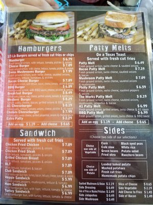 Menu photo 2 Abby's Restaurant Howe, TX