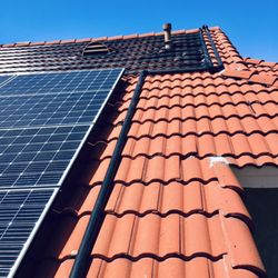 We fit a good amount of square footage above the existing PV array, much to our customers delight!