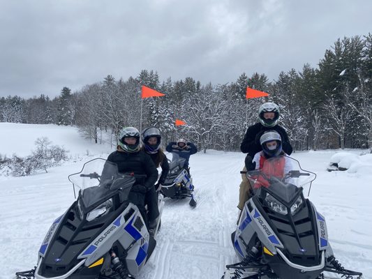Snowmobile Vermont - Killington•Okemo Mountain Tour by null