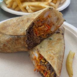 Beef Shawarma Burrito