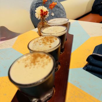 The Downing Bottles & Bites - Espresso flight - Wine Bars Near Me - Rockwall, Texas
