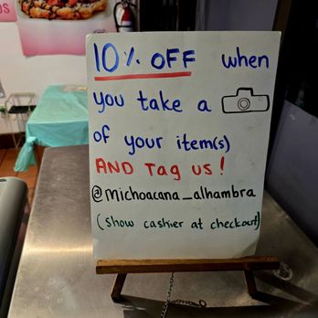 Michoacana Alhambra - Promo - Ice Cream & Frozen Yogurt Near Me - Alhambra, California Michoacana Alhambra - Promo - Ice Cream & Frozen Yogurt Near Me - Alhambra, California