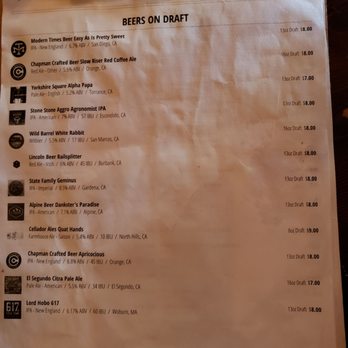 The LKSD  - More drinks - Burgers Near Me - Downey, California