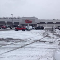 Polly's Food Service - View of store from parking lot.