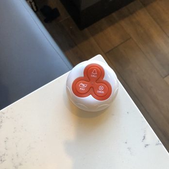 Pho Ha #7 - Clickers located on tables to request the server to assist you or to bring bill for payment... - Vietnamese Near Me - Riverside, California