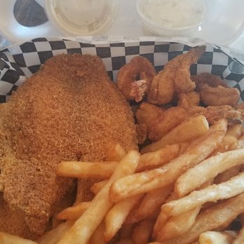 Swamp City - Fried Tilapia, shrimp and fries - Cajun/Creole Near Me - Houston, Texas Swamp City - Fried Tilapia, shrimp and fries - Cajun/Creole Near Me - Houston, Texas
