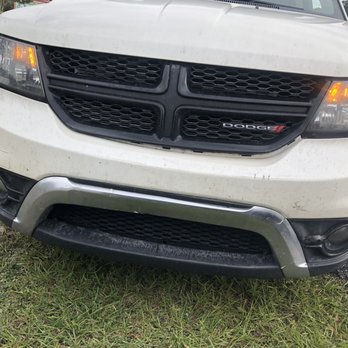 Caliber Collision - That's my car damage at car of accident. - Body Shops Near Me - Clermont, Florida Caliber Collision - That's my car damage at car of accident. - Body Shops Near Me - Clermont, Florida
