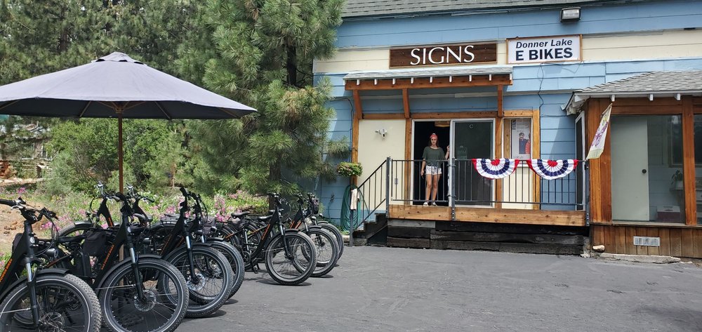 Donner Lake E Bikes Logo