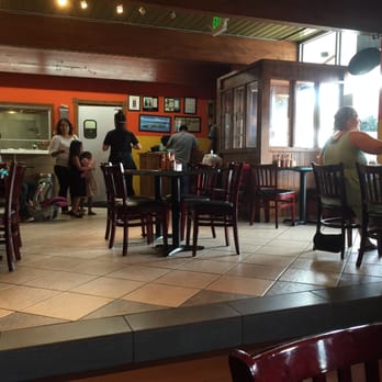Los Carboncitos - Front door from the dining room. - Tacos Near Me - Denver, Colorado