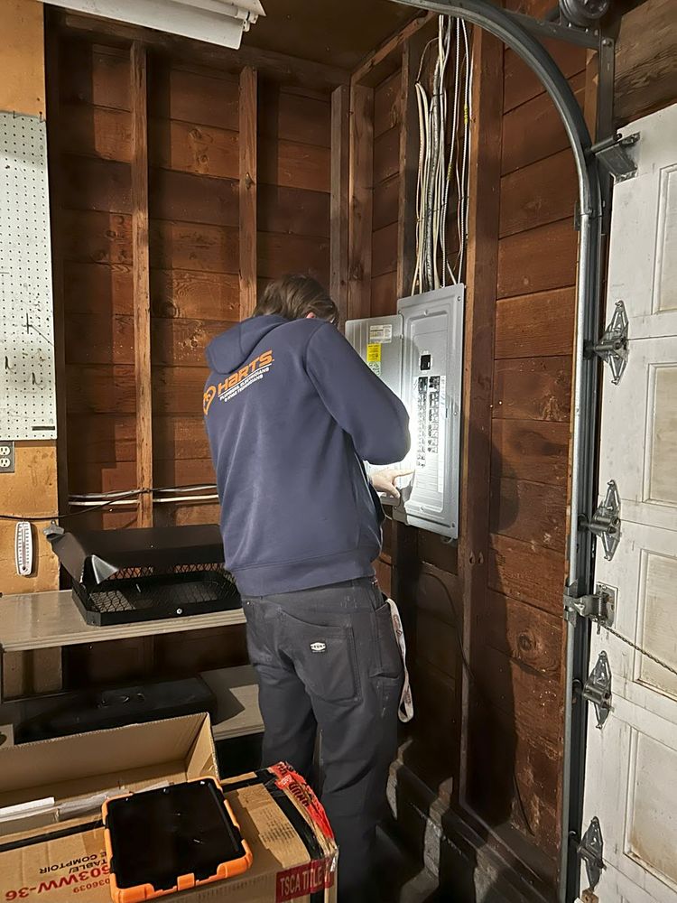 Slide of Harts Plumbers, Electricians, & HVAC Technicians