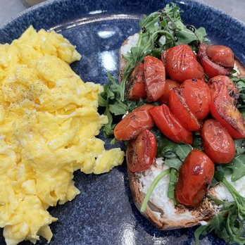 The Order - The QUEEN BEE. Toast with ricotta, arugula, roasted tomatoes, and balsamic. - Coffee & Tea Near Me - South Orange, New Jersey The Order - The QUEEN BEE. Toast with ricotta, arugula, roasted tomatoes, and balsamic. - Coffee & Tea Near Me - South Orange, New Jersey