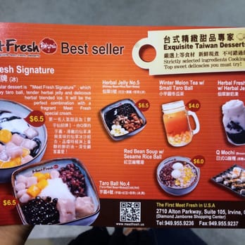 Meet Fresh - popular items - Desserts Near Me - Irvine, California
