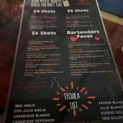 Spring Tavern - Menu