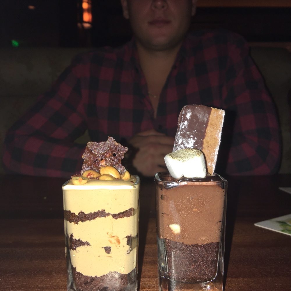 Seasons 52 - Dessert shooters - New American Near Me - Bridgewater, New Jersey Seasons 52 - Dessert shooters - New American Near Me - Bridgewater, New Jersey