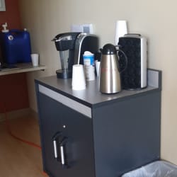 The coffee stand