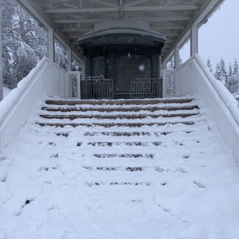 Pioneer Park - Snowy stairs in winter. Save your visit for summer months. - Parks Near Me - Fairbanks, Alaska Pioneer Park - Snowy stairs in winter. Save your visit for summer months. - Parks Near Me - Fairbanks, Alaska