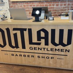 Outlaw Gentlemen Barber Shop - Front desk