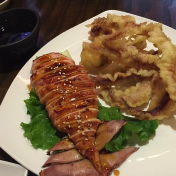 Kaki Sushi - Grilled squid. Also comes with squid tempura - Japanese Near Me - Pleasanton, California