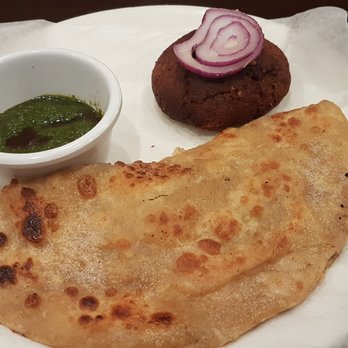 Kettle'e - Shami kabab with parantha - Indian Near Me - Santa Clara, California Kettle'e - Shami kabab with parantha - Indian Near Me - Santa Clara, California