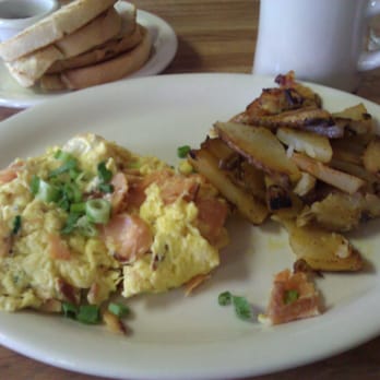 Left Fork Grill - smoked salmon scramble - Diners Near Me - Murray, Utah Left Fork Grill - smoked salmon scramble - Diners Near Me - Murray, Utah