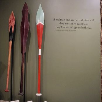 Hibulb Cultural Center - Paddles - Museums Near Me - Tulalip, Washington