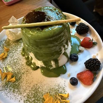 Escape 360 - Matcha Brûlée soufflé - Cafes Near Me - McKinney, Texas
